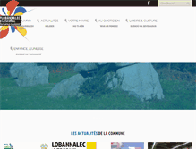 Tablet Screenshot of plobannalec-lesconil.com